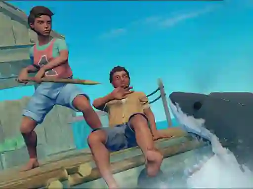 Leikur Raft World á netinu