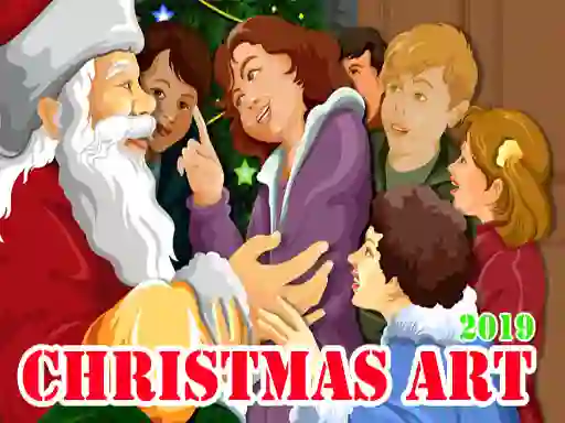 Leikur Christmas Art 2019 á netinu