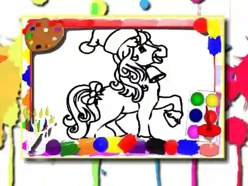 Leikur Horse Coloring Book á netinu
