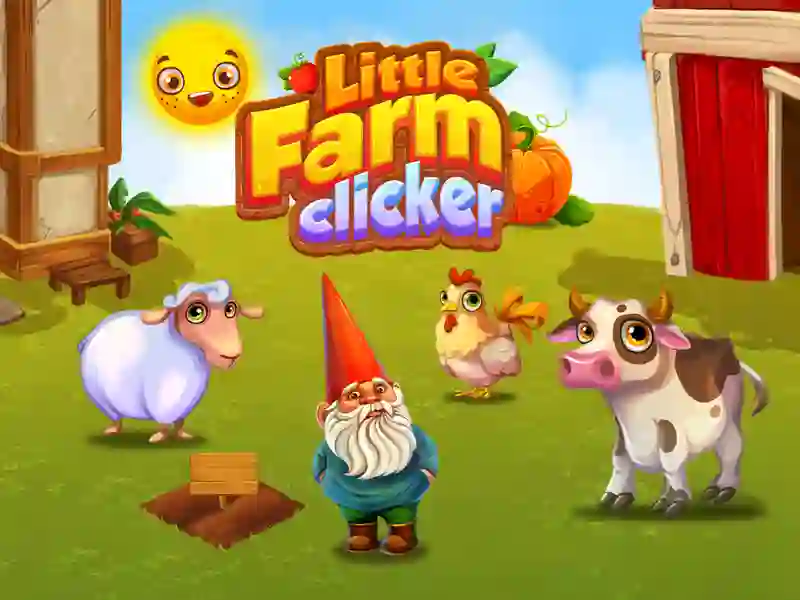 Leikur Little Farm Clicker á netinu