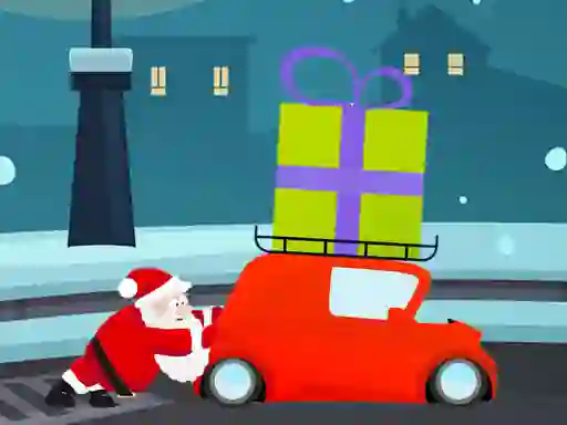 Leikur Christmas Cars Match 3 á netinu