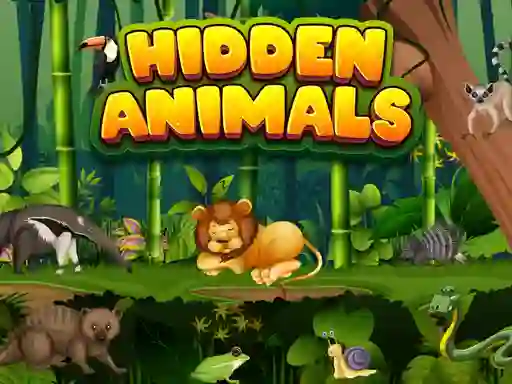 Leikur Hidden Animals á netinu