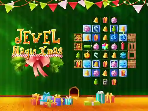 Leikur Jewel Magic Xmas á netinu
