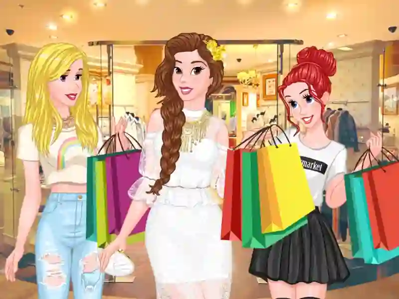 Leikur Princesses: Fashion Shopaholic á netinu
