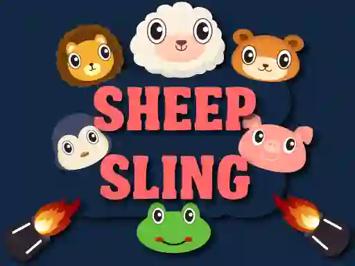 Leikur Sheep Sling á netinu