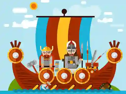 Leikur Spartan And Viking Warriors Memory á netinu