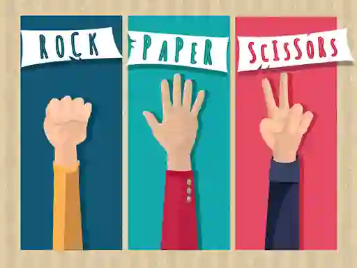 Leikur Rock Paper Scissors á netinu