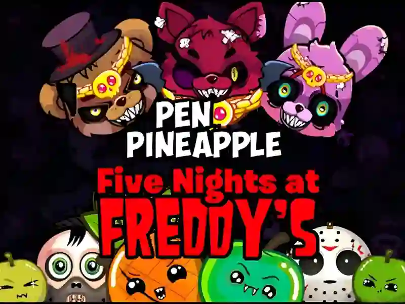 Leikur Pen Pineapple Five At Freddys Night á netinu