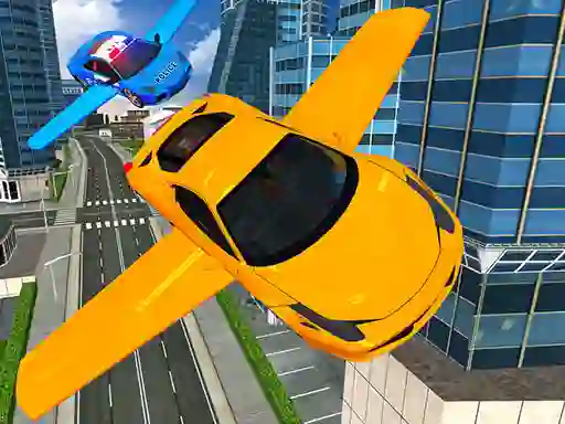 Leikur Flying Car Simulator 3D á netinu
