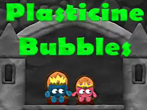 Leikur Plasticine Bubbles á netinu