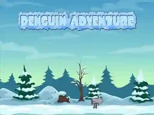 Leikur Penguin adventure á netinu