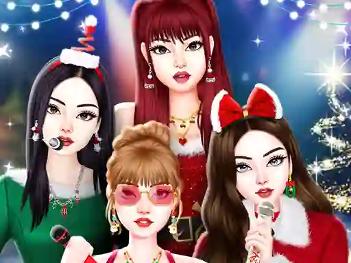 Leikur Black Pink Christmas Concert á netinu
