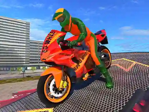 Leikur Bike Stunt Driving Simulator 3d á netinu