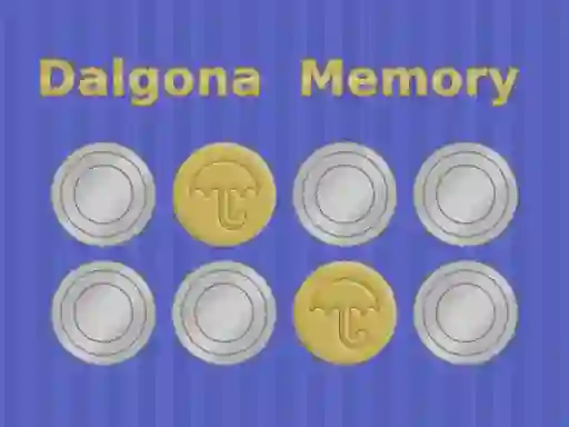 Leikur Dalgona Memory á netinu