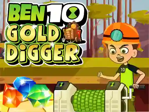 Leikur Ben 10 Gold Digger á netinu