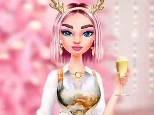 Leikur Kikis Pink Christmas á netinu