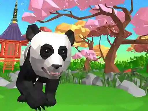 Leikur Panda Simulator 3D á netinu