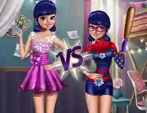 Leikur Good vs Bad Girl á netinu