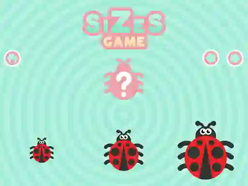 Leikur Sizes Game á netinu