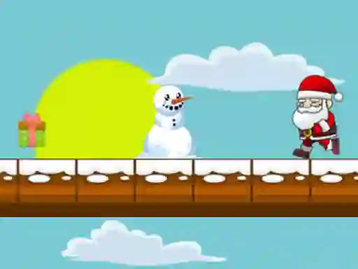 Leikur Running Santa á netinu