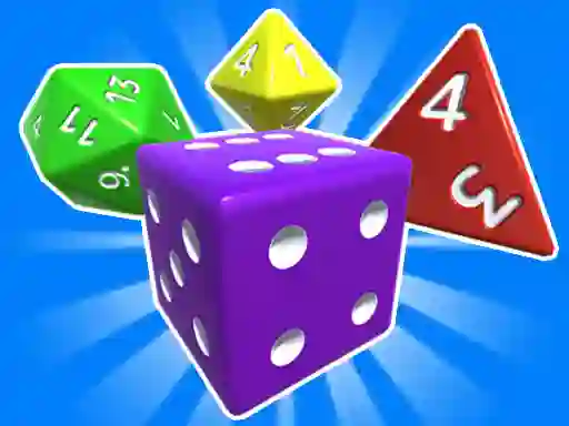 Leikur Idle Dice 3D: Incremental Game á netinu