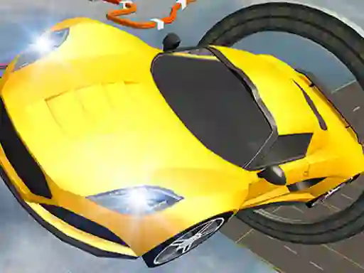 Leikur Impossible Track Car Stunt á netinu