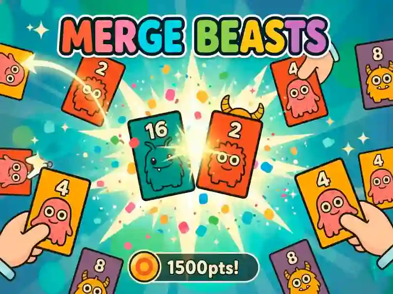 Leikur Merge Beasts á netinu