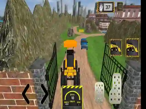 Leikur Real Excavtor City Construction á netinu
