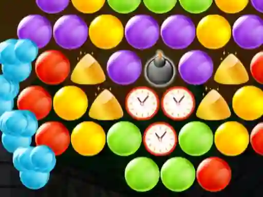 Leikur Bubble Shooter Gold Mining á netinu