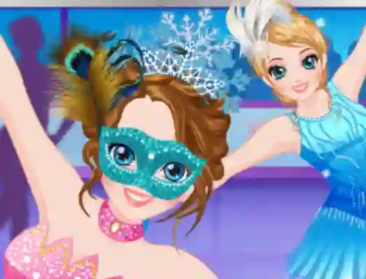 Leikur Ice Skater Princess Dressup á netinu