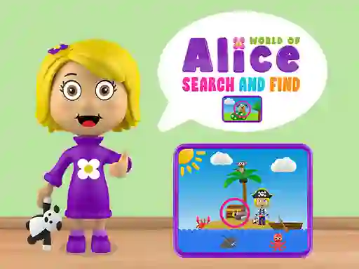 Leikur World of Alice Search and Find á netinu