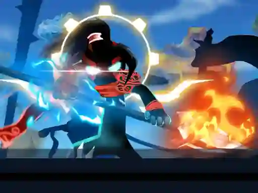 Leikur Stickman Hero Fight á netinu