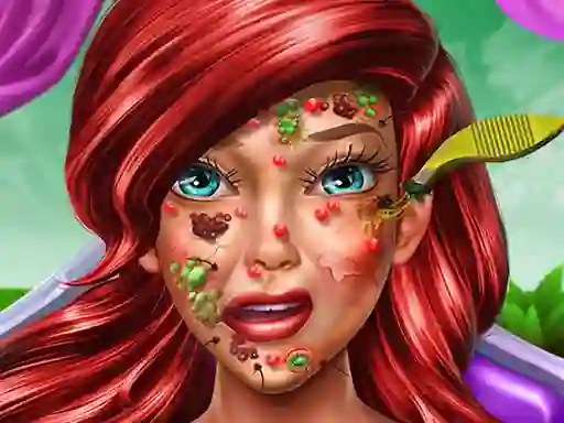 Leikur Princess Mermaid Skin Doctor á netinu