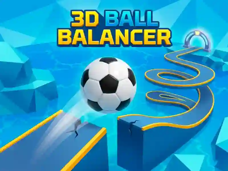 Leikur 3D Ball Balancer á netinu