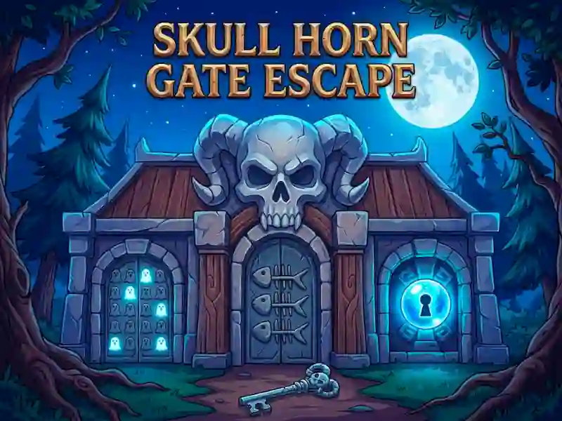 Leikur Skull Horn Gate Escape á netinu