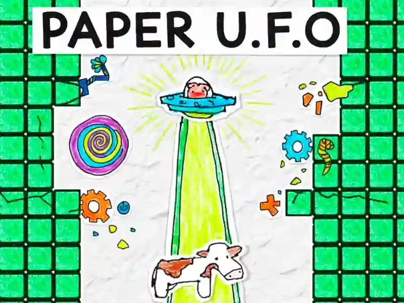 Leikur Paper U.F.O. á netinu