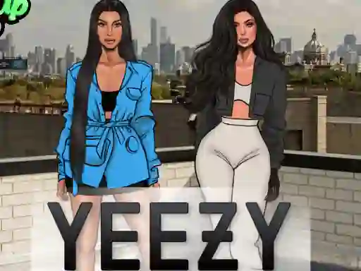 Leikur Yeezy Sisters Fashion á netinu