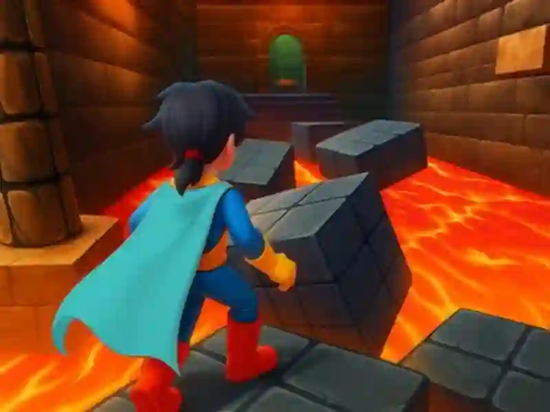Leikur Superhero Escape Run á netinu