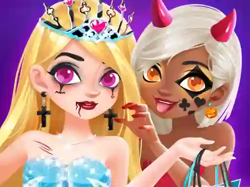 Leikur Fashion Girl Halloween Boutique á netinu