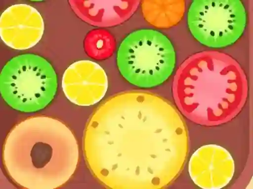 Leikur WaterMelon Merge á netinu