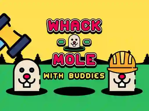 Leikur Whack A Mole With Buddies á netinu