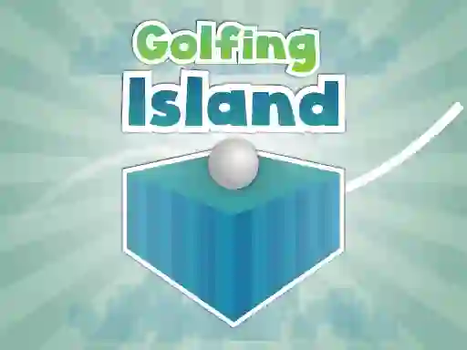 Leikur Golfing Island á netinu