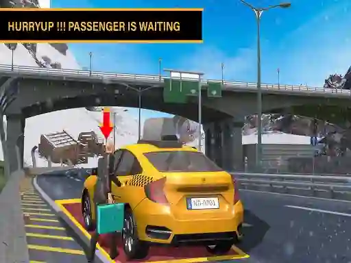 Leikur Modern City Taxi Service Simulator á netinu