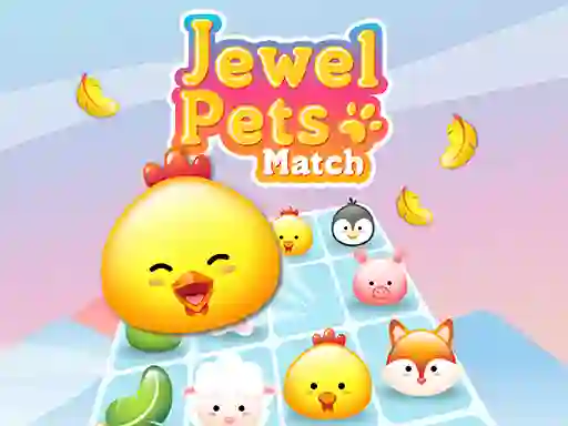 Leikur Jewel Pets Match á netinu