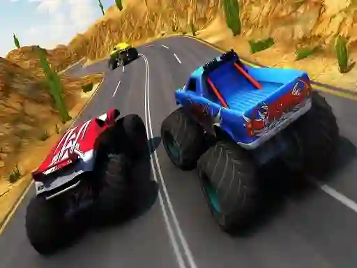 Leikur Xtreme Monster Truck & Offroad Fun á netinu
