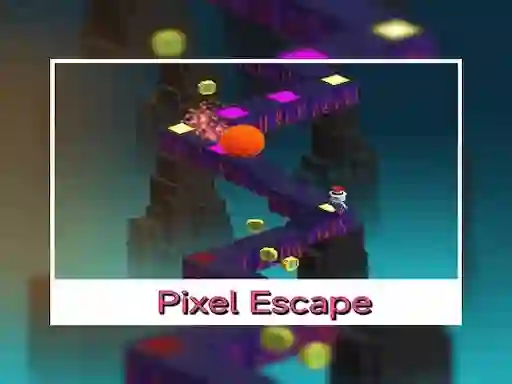 Leikur Pixel Escape á netinu