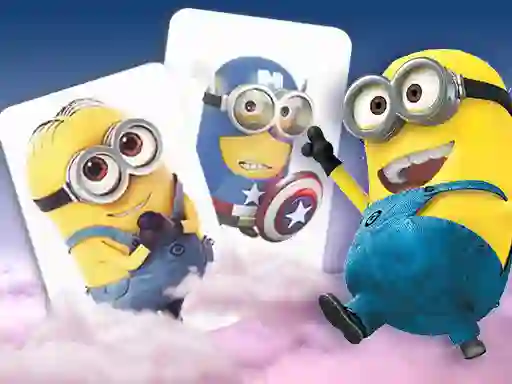 Leikur Minions Memory Card Match á netinu
