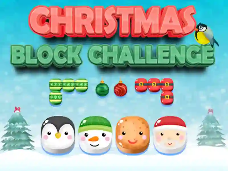 Leikur Christmas Block Challenge á netinu