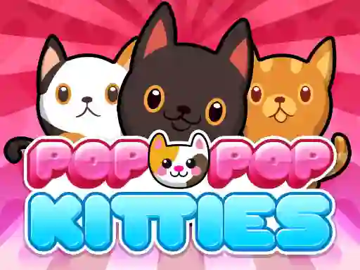 Leikur Pop-pop kitties á netinu