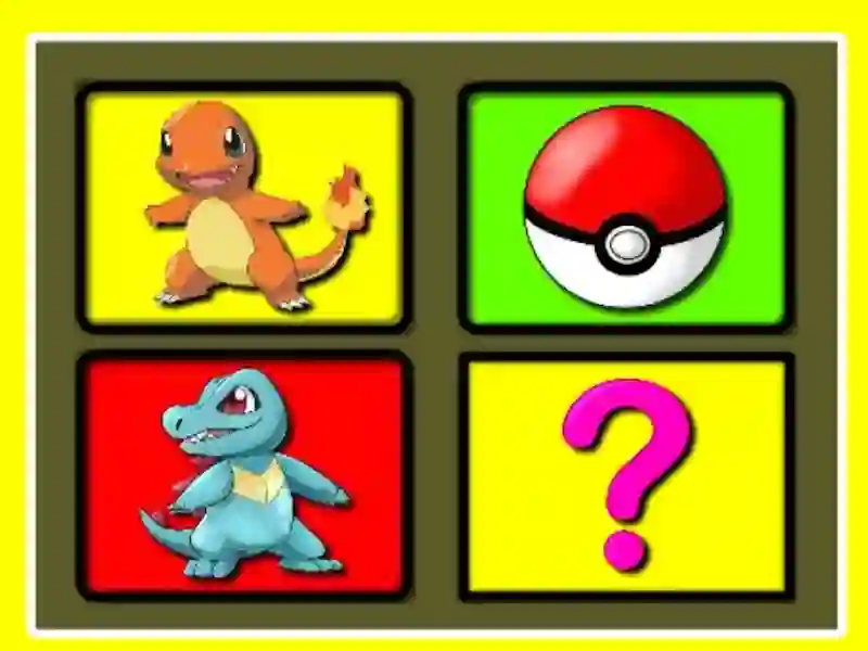 Leikur Pokemon Memory Time á netinu